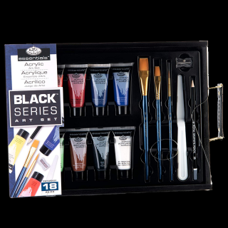 Royal Langnickel Black Series - Set acrilic 18buc (Royal)