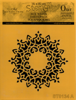 Șablon din folie - MANDALA 1 (Șablon din folie - MANDALA 1)