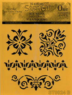 Șablon din folie - ORNAMENTE 1 (Șablon din folie - ORNAMENTE 1)