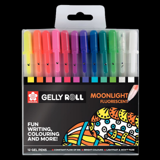 Sakura Gelly Roll Moonlight set de 12 buc (Sakura Gelly Roll)