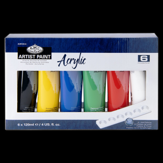 Set acrilic Royal Langnickel - 6 x 120 ml (Set acrilic Royal)