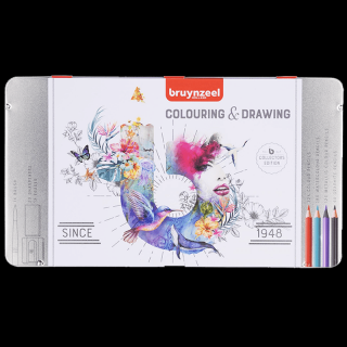 Set de creioane colorate Bruynzeel – 70buc