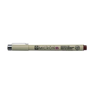 Stilou tehnic SAKURA Pigma Micron® BURGUNDY – diferite mărimi ()