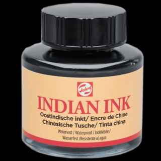 Talens Cernel indian - negru - 30ml (Talens Indian Ink - 30ml)