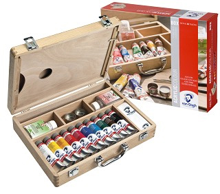 Van Gogh Acrylic Starter Box XL 12 x 40 ml + accesorii (Van)