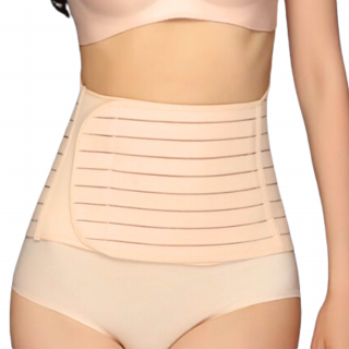 Centura abdominala Glance postnatala reglabila - Beige