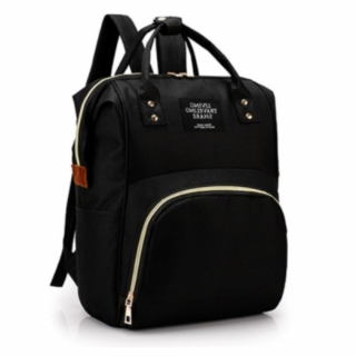 Rucsac termic multifunctional pentru parinti, Black