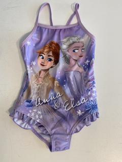 Costum baie intreg Disney, fete, Mov, ELSA si ANA