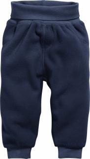 Pantalon lung, fleece, unisex,  Bleumarin