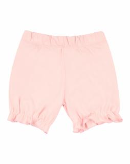 Pantalon scurt, bumbac organic 100%, fete, Roz, Paradise