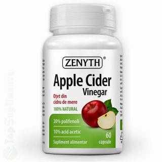 Apple Cider Vinegar otet din cidru de mere capsule Zenyth 60cp