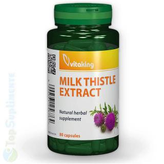 Armurariu ciulin de lapte Milk thistle capsule silimarina Vitaking