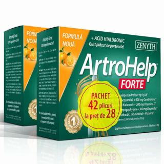 ArthroHelp Forte supliment articulatii pudra Zenyth 42 plicuri