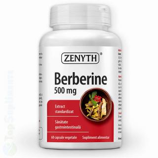 Berberina 500mg pastile glicemie si slabit Zenyth 60cps