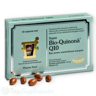 Bio Quinona Q10 coenzima Q10 capsule Pharma Nord 30cps