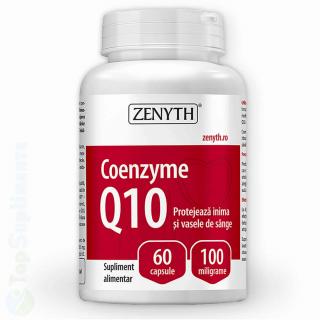Coenzima Q10 100mg supliment antioxidanti Zenyth 60 capsule