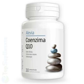 Coenzima Q10 10mg supliment antioxidanti Alevia 30cps