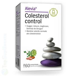 Colesterol Control valori colesterol si trigliceride Alevia 60cps