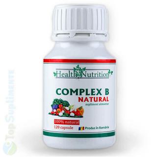 Complex B natural vitamine 120cps. Health Nutrition