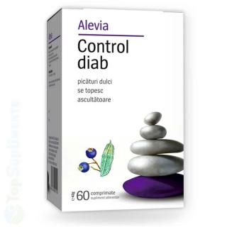 Control Diab supliment pastile diabet Alevia 60cps