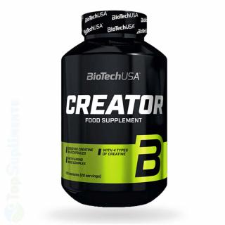 CreaTOR creatina monohidrata pastile BioTech 120cps