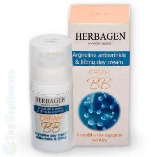 Crema Argireline de zi BB Cream SPF15 antirid si lifting 30gr. Herbagen