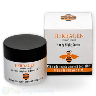 Crema de noapte cu miere de albine Herbagen 50gr