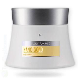 Crema de zi Nanogold cu particule de aur si matase LR 50ml