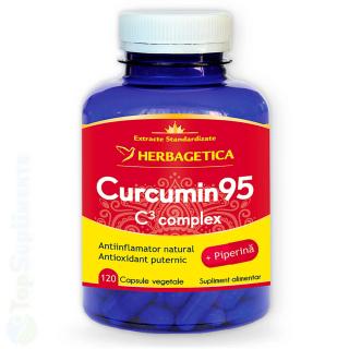 Curcumin95 C3 Complex curcuma longa Herbagetica 120cps