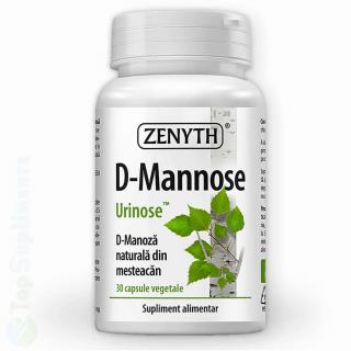 D-Mannose pastile tratament infectii urinare si E.coli Zenyth