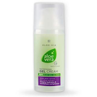 Gel crema hidratant de fata si corp Aloe Vera masline LR 50ml