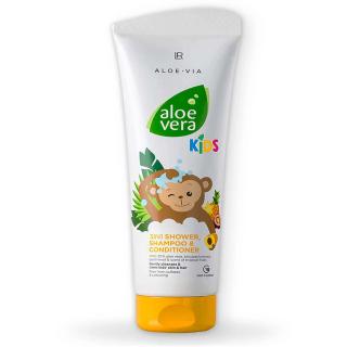 Gel de dus, sampon si balsam pentru copii Aloe Vera Kids LR