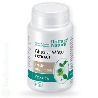 Gheara matei Cat claw pastile imunitate Rotta Natura 30cps