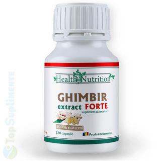 Ghimbir Extract Forte capsule Health Nutrition 120cps