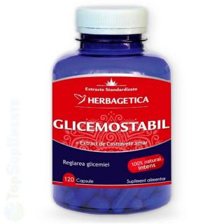 Glicemostabil pastile glicemie, insulina, colesterol Herbagetica