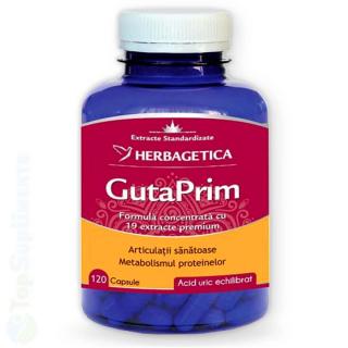 GutaPrim pastile acid uric, mobilitate articulatii Herbagetica