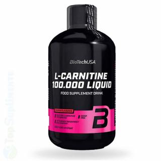 L Carnitina lichida 100.000 arzator de grasimi BioTech 500ml