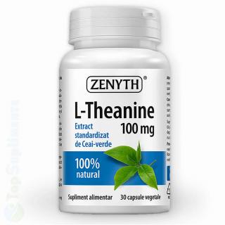 L-Theanine pastile memorie, concentrare, psihic si stres Zenyth