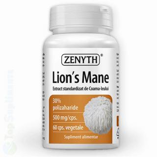 Lion,      s Mane coama leului capsule sistem nervos Zenyth 60cps