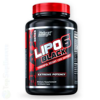 Lipo 6 Black arzator de grasimi si fat burner Nutrex 120cps