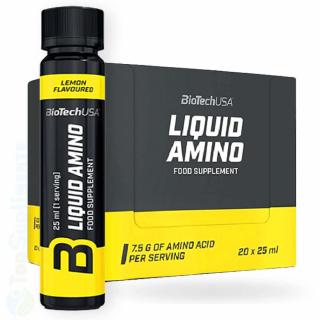 Liquid Amino 20 fiole BioTech (aminoacizi, musculatura)
