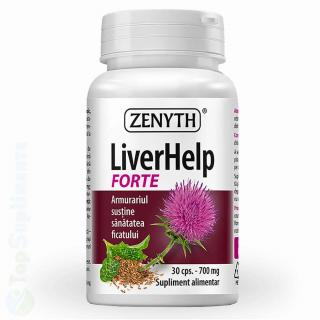 LiverHelp Forte supliment hepatoprotector protectie ficat Zenyth