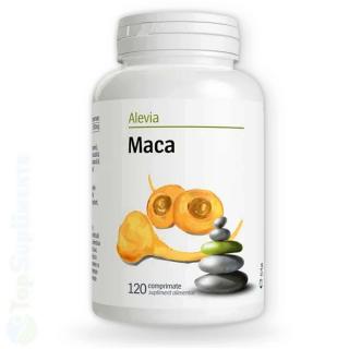 Maca pastile potenta, vitamine oboseala energie Alevia 120cps