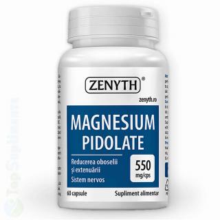 Magneziu Pidolat pastile oboseala si migrene Zenyth 60 capsule