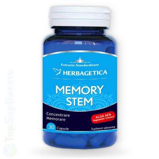 Memory Stem pastile memorie si concentrare Herbagetica 30cp