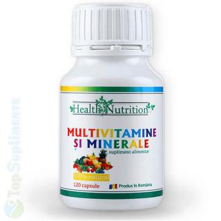 Multivitamine si minerale Health Nutrition 120cps
