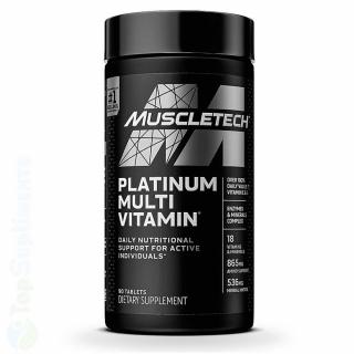 Multivitamine si minerale Platinum MuscleTech 90tab