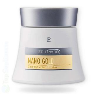 Nanogold 2in1 Crema si masca pentru ochi 30ml. Zeitgard