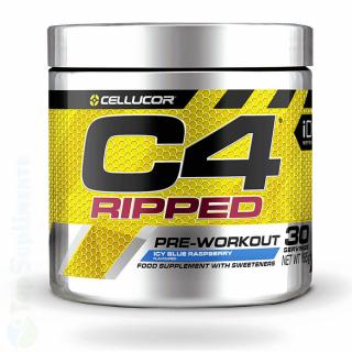 Pre Workout Cellucor C4 Ripped si arzator de grasimi 30 serviri