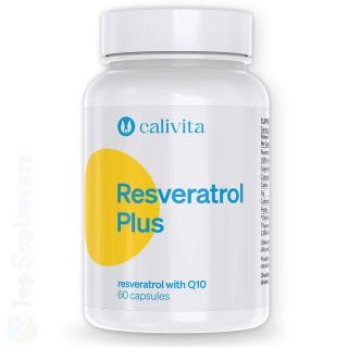Resveratrol Plus si Coenzima Q10 60 capsule Calivita